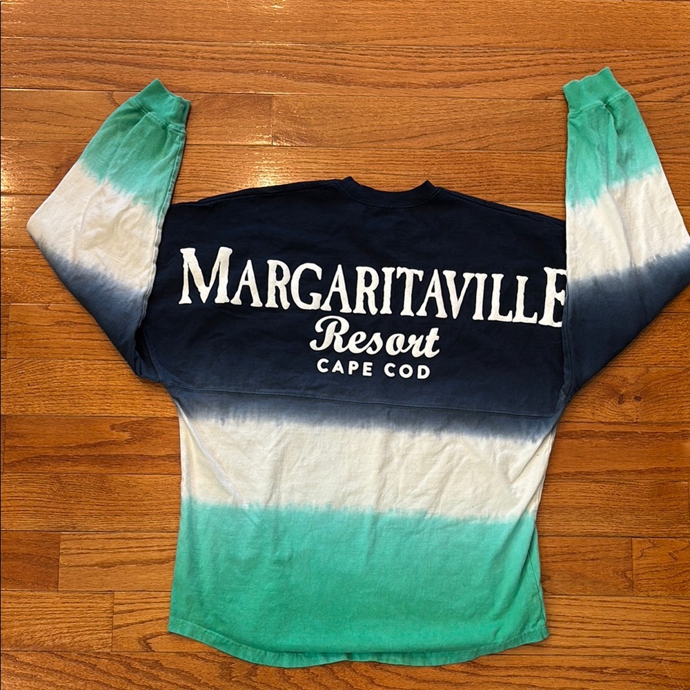 Margaritaville Cape Cod Tyedye long sleeve tshirt material size small